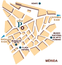 Parador de Merida - one of the Spanish Paradors Paradores