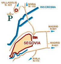 Parador de Segovia - one of the Spanish Paradors Paradores