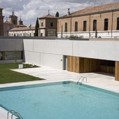 Swimming pool at Parador of Alcala de Henares - Spain