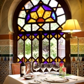 Alhambra Palace Hotel restaurant