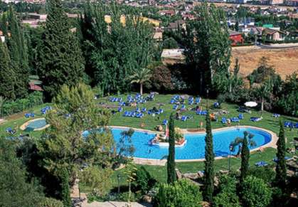 swimming pool area