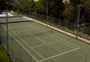 tennis court