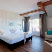 Hotel Aiguablava bedroom