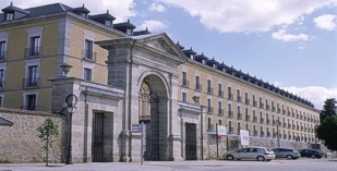 Spain - Castile - Parador de La Granja - one of the Spanish Paradors Paradores