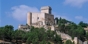 Spain - La Mancha - Levante. - Parador de Alarcon - one of the Spanish Paradors Paradores