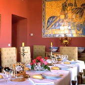 Restaurant at Parador Alcaniz - Spain