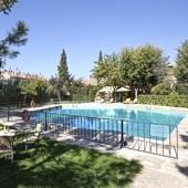 Swimming pool at Parador Almagro - one of the Spanish Paradors Paradores