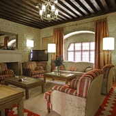 Lounge at Parador Avila