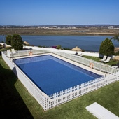 Swimming pool at Parador de Ayamonte