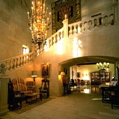 Interior of the Baiona Parador - Spain