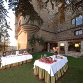 Garden in Parador Benavente - Spain