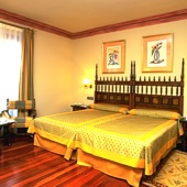 bedroom at Parador of Calahorra