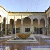 Interior of Parador Carmona