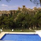 Swimming pool at Parador de Cuenca