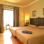 bedroom of Ferrol Parador