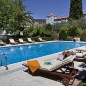 swimming pool at Parador Guadalupe