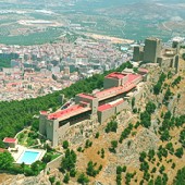 view over Jaen Parador