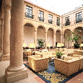 Cloister at Parador de Lerma - Spain