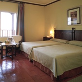 Bedroom at Parador de Manzanares