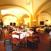 Restaurant at Parador de Merida