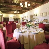 restaurant at Monforte de Lemos Parador