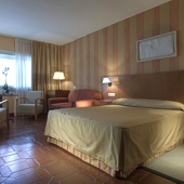 bedroom in Parador of Nerja - Andalusia