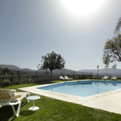 Swimming pool at Ronda Parador