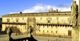 Spain - Galicia - Parador de Santiago de Compostela - one of the Spanish Paradors Paradores