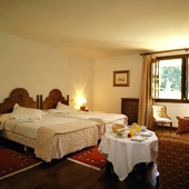 bedroom at Parador de Santillana - Spain