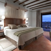 Bedroom at Parador de Toledo