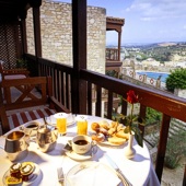 View from Parador de Tortosa - Hotel accommodation