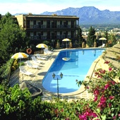 Swimming pool at Tortosa Parador