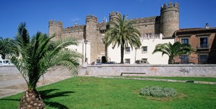 Spain - Badajoz - Parador de Zafra - external view