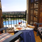 Parador in Zamora - view from bedroom